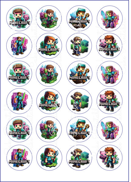 Ēdami dekori kūciņām MINECRAFT 7