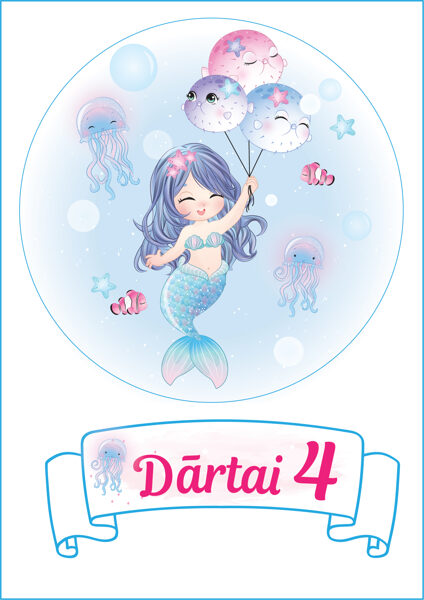 Ēdamu dekoru komplekts NĀRIŅA 7