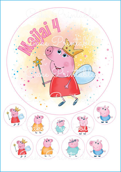 Ēdamu dekoru komplekts CŪCIŅA PEPA 3