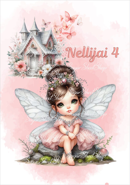 Ēdams dekors kūkai MAZĀ FEJA 1