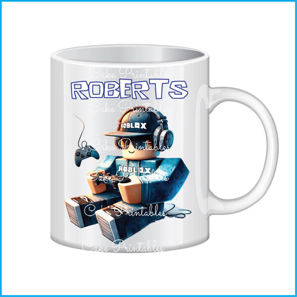 Keramikas krūze ar apdruku ROBLOX 3