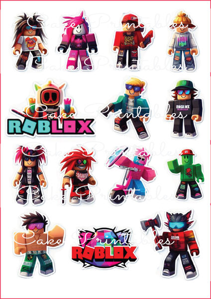 Ēdamu dekoru komplekts ROBLOX 6