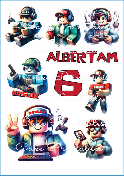 Ēdamu dekoru komplekts ROBLOX 5