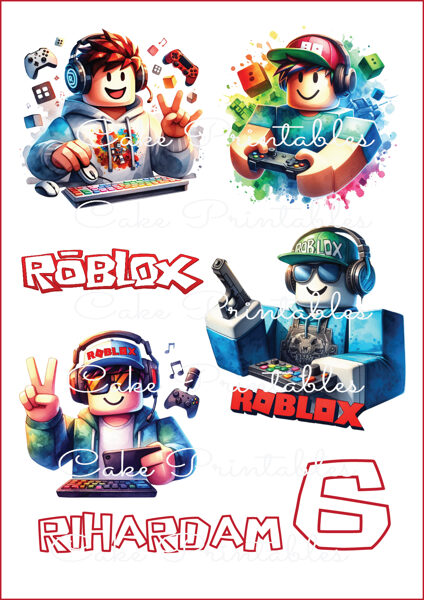Ēdamu dekoru komplekts ROBLOX 7
