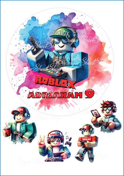 Ēdamu dekoru komplekts ROBLOX 8