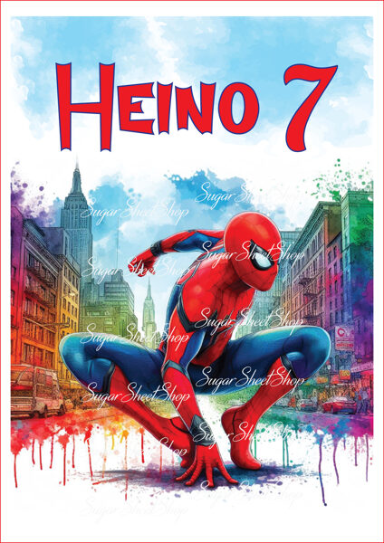 Ēdams dekors kūkai SPIDERMAN 3