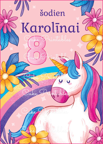 Ēdamu dekoru komplekts VIENRADZIS 6