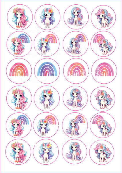 Ēdami dekori PONIJS VIENRADZIS 1