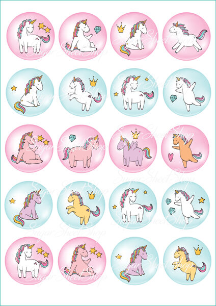 Ēdami dekori PONIJS VIENRADZIS 4