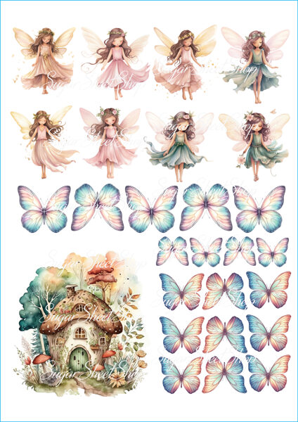 Ēdamu dekoru komplekts MAZĀ FEJA 5