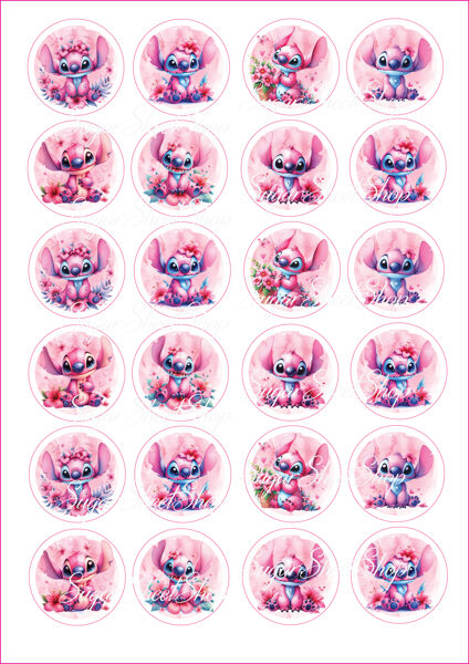 Ēdami dekori STICH MEITENES 1