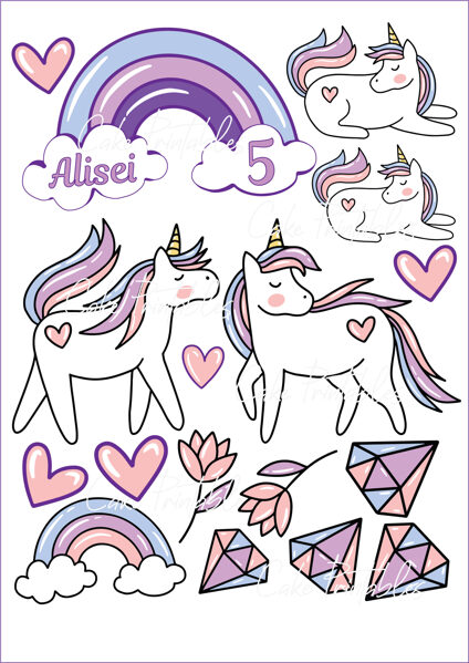 Ēdamu dekoru komplekts VIENRADZIS 4